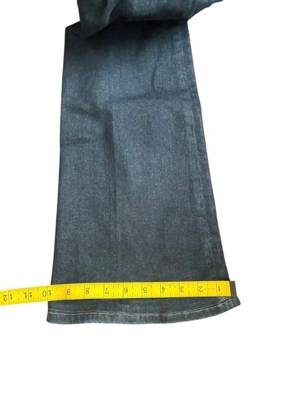 Frame Le High Flare Womens Dark Wash Jeans Long Length High Rise Size 26 VGUC - Picture 10 of 11